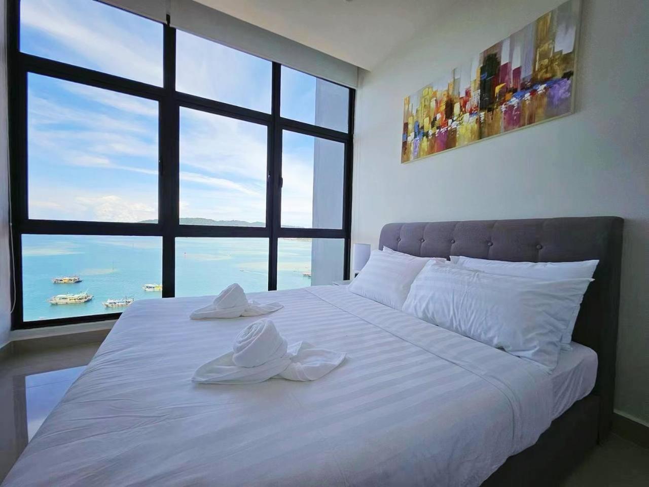 Sunset Seaview Studio Apartment At Kota Kinabalu City Centre 外观 照片